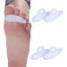 Hallux Valgus Toe Spreader & Separator - 4-Piece Set for Hammer Toes Relief | Unisex Comfort - Buy Online on GoSupps.com