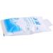 Buy 10 Reusable Dry Gel Packs - PE Plastic Food-Safe Cooling Gel Bags for Injuries | Long-Lasting 200ml - Buy Online on GoSupps.com