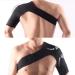 Buy Adjustable Elastic Shoulder Support Brace for Men & Women | Breathable Neoprene Compression Sleeves | Posture Corrector Strap for Optimal Back Support - Buy Online on GoSupps.com
