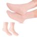 AiNinXun Silicone Moisturizing Gel Heel Socks Anti Slip Spa Socks for Dry Cracked Foot Skin Care Mans Womens Soft Gel Long Moisturizing Socks with Non Slip Dots SEBS Material with Vitamin (Skin L) Skin L(40-44)