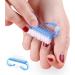 4 Pcs Colorful Handle Nail Brushes Set for Cleaning Nails - Small Nail Scrubbing Brush - Fingernail Brushes - Plastic (Blue Green Pink Purple) - Buy Online on GoSupps.com