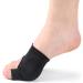 Bunion Corrector Sleeve - Stretchy Hallux Valgus Support & Big Toe Separator Sock (Size 35-39 Black) for Bunion Relief - Buy Online on GoSupps.com