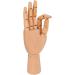Bleiou 7 Inch Wooden Art Drawing Mannequin Left and Right Hand Model for Sketching and Painting - 7 Inch - Buy Online on GoSupps.com