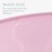 Navaris Cat Food Bowl Mat - 50x32 cm Silicone Non-Slip Feeding Placemat with Cat Ears Design - Pink - Buy Online on GoSupps.com