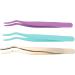 Frcolor 15-Part Beauty Tweezers Set - Precision Tools for Home & Salon Eyelash & Brow Grooming Includes 5 Medium Clips - International Shipping Available - Buy Online on GoSupps.com