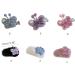 hgnxa Cute Butterfly Shape Hairpins Hot Girls Cartoon Plush Hair Clip Spring r Hair Clip for Woman Ponytail Hair Clip 5 - Buy Online on GoSupps.com