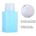  Zhangpu Refillable pump bottle for nail art nail polish makeup remover lotion blue square container - Buy Online on GoSupps.com