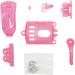 Aiwjeakh 1Set Pink Electric Hair Clipper Shell Electric Hair Clipper Modified Shell Upper and Lower Cover Haircut Accessories - Buy Online on GoSupps.com