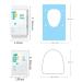 Disposable Toilet Seat Covers 30Pcs - Waterproof & Individually Wrapped - Large Portable Potty Training Covers for Kids - Ideal for Road Trips & Public Restrooms - Sky Blue - Buy Online on GoSupps.com