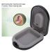 Waterproof Drop-Resistant Hearing Aid Case - Portable Protective Box for Behind The Ear Aids in Black - Buy Online on GoSupps.com