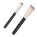 Ryaupy Set of 2 make-up brushes concealer brushes foundation brushes with soft synthetic fibre for concealer liquid foundation