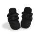Sonsage Infant Baby Girls Boys Snow Boots Soft Anti-Skid Sole Ankle Premium Booties Newborn Toddler Prewalker Winter Warm Crib Shoes 6-12 Months C01 Black