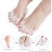 5-Hole Toe Separator & Stretcher for Hallux Valgus Correction - Prevent Corns & Calluses, Improve Foot Strength - Men & Women Care | 1 Pair - Buy Online on GoSupps.com