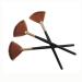 3Pcs Facial Brushes Fan Mask Brush for Glycolic Lactic TCA Skin Peel/Masques - Buy Online on GoSupps.com