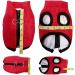 Waterproof XXS Dog Coat Padded Fleece Zip Up Coat Chihuahua Puppy Tiny Toy Clothes Teacup Miniature Tiny Breeds (Pink XXS) XXS: Tiny Miniature Size e.g. Newborn Chihuahua Pink - Buy Online on GoSupps.com
