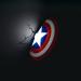 Buy Light 816733002187 Wall Light - Marvel Captain America Shield by 3D FX | Red White & Blue | International Shipping Available - Buy Online on GoSupps.com