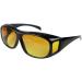 Contrast Night Vision Glasses for Drivers | Jaune Claire - Ideal for Glasses Wearers - Buy Online on GoSupps.com