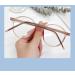 Shop Fuqinqingoz Designer Light Blocking Reading Glasses - Clear Vision Tea Color +150 Strength - Buy Online on GoSupps.com
