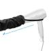 Adjustable Extra Large Bonnet Hood Hair Dryer Attachment | Stretchable Grip & Extended Hose Length | Hand Held Hair Dryer Accessory (Black) - Buy Online on GoSupps.com