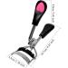 Stainless Steel Eyelash Curler Set with Wide Angle Comb - Black Blue - 2 Pcs - Buy Online on GoSupps.com