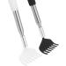 Greensen 2-Piece Telescopic Back Scratcher Set - Stainless Steel Extendable 20-68 cm Ergonomic Design for Head Back & Legs - Buy Online on GoSupps.com