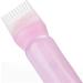 Hair Oil Applicator Bottle - 1/3 Root Comb Applicator Bottle | Hair Dye Brush Bottle | Dyeing Shampoo Bottle Oil Comb Hair Tool Applicator Brush Bottle | Hair Colouring Dye Scalp Treat-ment Hair To Pink - Buy Online on GoSupps.com