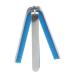 Buy Aluminum Finger Splints - 3 Sizes Hand Support Brackets for Orthopedic Recovery - L Blue White - Buy Online on GoSupps.com