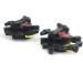 Bucklos Zoom HB-100 MTB Hydraulic Disc Brake Calipers Front + Rear - For XC Trail, e-Bike, Fat Bike - Aluminum Alloy - Universal Caliper Adapter - 1 Pair (Black) - Buy Online on GoSupps.com