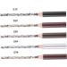 SOESFOUFU 2pcs Long Lasting Eyebrow Pencils Eyebrow Pencil Brush Double Head Eyebrow Pencil Makeup Eyebrow Pencils 1 count (Pack of 1) Brown - Buy Online on GoSupps.com