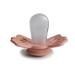 Frigg Lucky Silicone Pacifier 2 Pack | BPA-Free | Made in Denmark | Size 2 (6-18 Months) | Pretty in Peach/Primrose - Buy Online on GoSupps.com