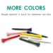 THIODOON Natural Wood Golf Tees - Pack of 100 - 3-1/4 inch & 2-3/4 inch - Mixed Colors - Reduce Side Spin & Friction - Buy Online on GoSupps.com