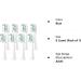 8 Pack Philips Sonicare Replacement Toothbrush Heads with Cover - Soft DuPont Bristles for Oral Health - Buy Online on GoSupps.com
