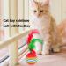 Meiso 10-Piece Interactive Cat Toy Set | Colorful Feather Balls for Kittens | Perfect for Hunting & Chewing Training - Buy Online on GoSupps.com