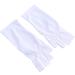 Healeved Manicure Glove 3 Pairs Uv Shield Glove Gel Manicure Gloves Cotton Glove Anti Uv Glove Chinese Wooden Pillow Nail Silicone Ear Display Half-Finger Gloves White Anti-uv Cotton Gloves - Buy Online on GoSupps.com