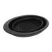 FRCOLOR of Makeup Brush Washer Cleaner Silicone Tool Makeup Cleaning Mat Makeup Brush Mat Cleaner Foldable Makeup Brush Bowl Makeup Brush Washing Bowl Washer Black Bracket
