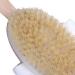 Premium Wooden Handle Bath & Shower Back Brush - Skin Cleaning Scrubber Tool for All Body Types - Buy Online on GoSupps.com