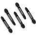 Didiseaon 200 pcs Eye Shadow Brush Tipped Sponge Makeup Double-ended Eyeshadow Black - Buy Online on GoSupps.com