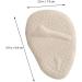 GLEAVI Half Size Foot Pads - Metatarsal Cushions Bunion & High Heel Inserts Non-Slip Velvet Comfort | Ideal for Boots & Daily Wear - Buy Online on GoSupps.com