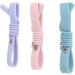 3-Piece Silicone Eyelash Extension Tweezers Set | Soft Skin-Friendly Wrist Band in Violet Pink & Blue | Protects Tweezers & Prevents Accidents - Buy Online on GoSupps.com