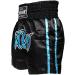 Revgear Youth Muay Thai Shorts - Genuine Thai Style Cut for Youth Martial Artist - Blue/Black - X-Small - Buy Online on GoSupps.com