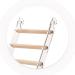 Vanzack Climbing Director for Parrots | Acrylic Vogel Ladder & Wooden Bird Cage Conductor | 26.50x10.00cm | Durable & Safe Pet Accessories - Buy Online on GoSupps.com