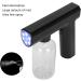 Portable Nanometer Mist Sprayer Gun Rechargeable Nano Electric Handheld with Light Fogger Multifunctional Wireless Cleaning for Home School Office or Garden (Black) - Buy Online on GoSupps.com