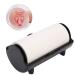 Nail stamp oil-absorbing leaf and paper nail art stamp sample removal tool nail stamp set DIY manicure tool (black)