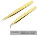 Professional Stainless Steel Eyelash Tweezers for Extensions | Precision Tweezers for Artificial Eyelashes - Shop Now! - Buy Online on GoSupps.com