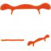 Gatuida Correcteur de B gaiement en Silicone Orange Resserreur des Muscles Bouche Exerciceur Facial Compact pour Entra nement Oral et Modelage des L vres Outil de Pratique du Sourire - Buy Online on GoSupps.com