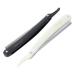 PopetPop 4 pieces barraumis rasmlos para afeitar para hombre barber barber frame for men razor for bears razor razor blades man straight knife manual