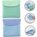 Gleavi Wallet | 2-Piece Decor Napkins & Practical Menstrual Pad/Tampon Organizer Stylish Period Bag for On-the-Go - Buy Online on GoSupps.com