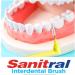 Buy Interdental Brush Angle - Angled Dental Brush for Effective Teeth Cleaning - 0.45 mm Size - International Shipping Available - Buy Online on GoSupps.com