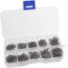 Yardwe Box 500pcs 10 Fishing Hooks Fishhooks Fish Hook Ten Grids Buckle Box - Buy Online on GoSupps.com