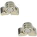 10 Sets of 2.5mm Eyeglass Hinges - Essential Eyeglass Hinge Repair & Replacement Accessories | International Shipping Available - Buy Online on GoSupps.com